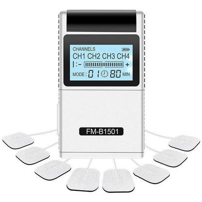Electronic Pulse Massager | TENS & EMS Muscle Stimulator for Physiotherapy & Home Care