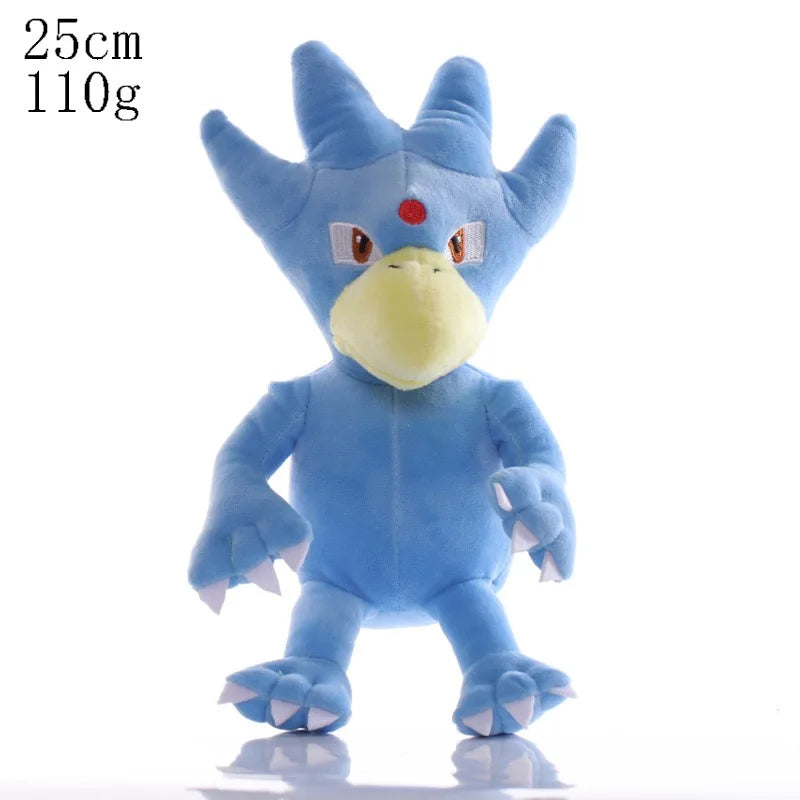 Pokemon Plush Toys Collection — Pikachu, Squirtle, Charmander, Bulbasaur, Charizard, Gengar & Mewtwo Stuffed Dolls for Kids Gifts