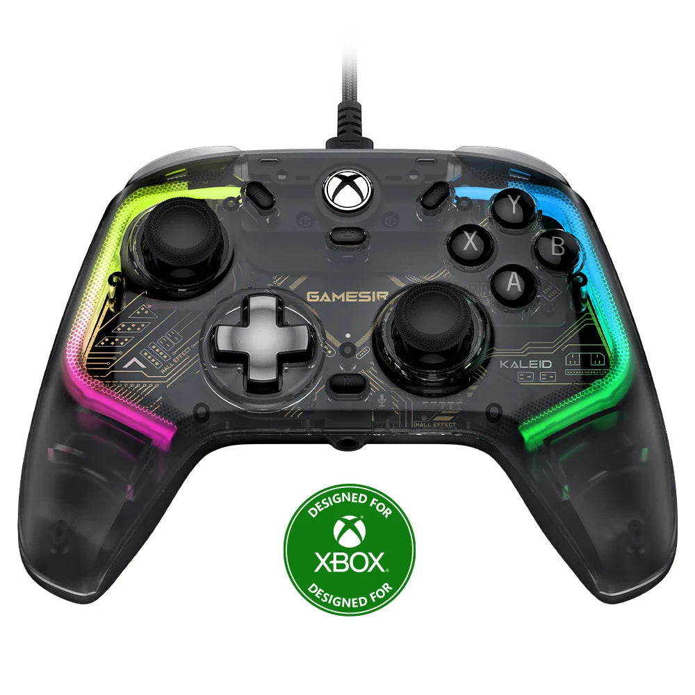 GameSir Kaleid Wired Xbox Controller – Hall Effect Joystick Gamepad for Xbox Series X, Series S & Xbox One