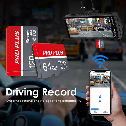 Original High-Speed Memory Card – 4GB to 256GB SD/TF Flash Card for Smartphone & Surveillance Camera