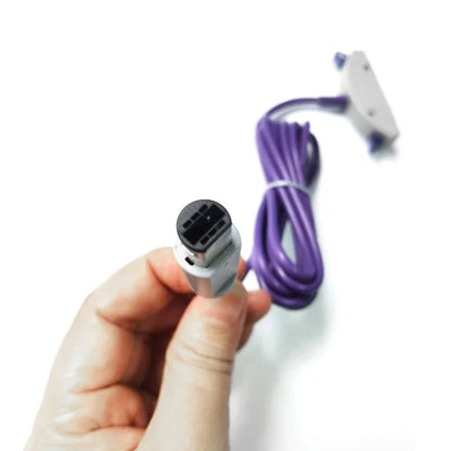1.8M GBA Link Cable Connector for Game Boy Advance & Nintendo GameCube – Data Transfer Adapter Cord