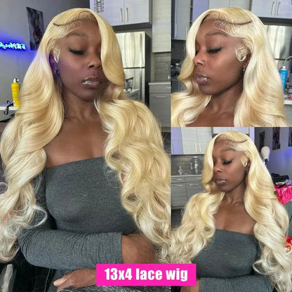 613 HD Lace Frontal Human Hair Wig – 13x6 & 13x4 Body Wave, 30 Inch, 250% Density Brazilian Hair, Black, Women's Choice