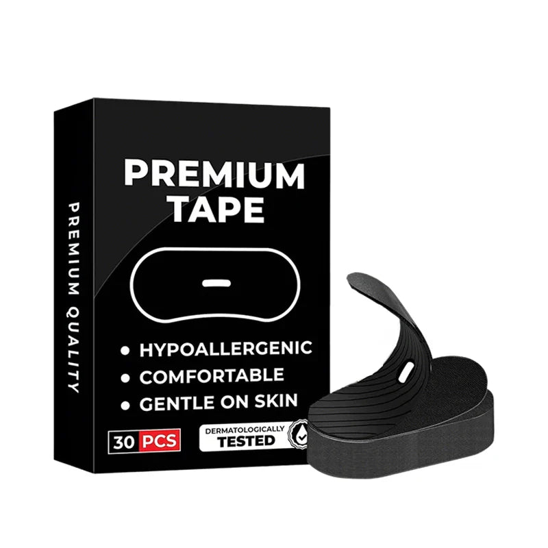 Anti-Snoring Sleep Mouth Tape & Nasal Breathing Dilators Kit – Improve Sleep Quality, Snoring Solution for Men