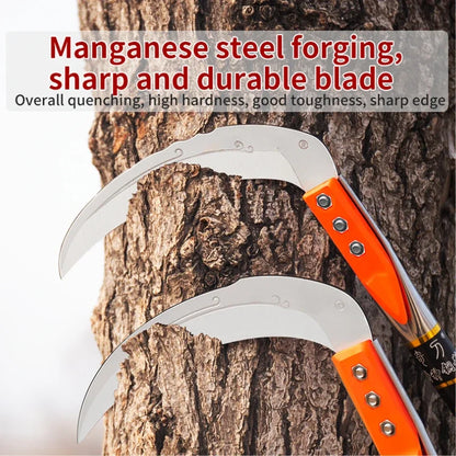 Manual Grass Sickle – Long-Handle Weeding Tool for Gardening, Grass Cutting & Roadside Maintenance