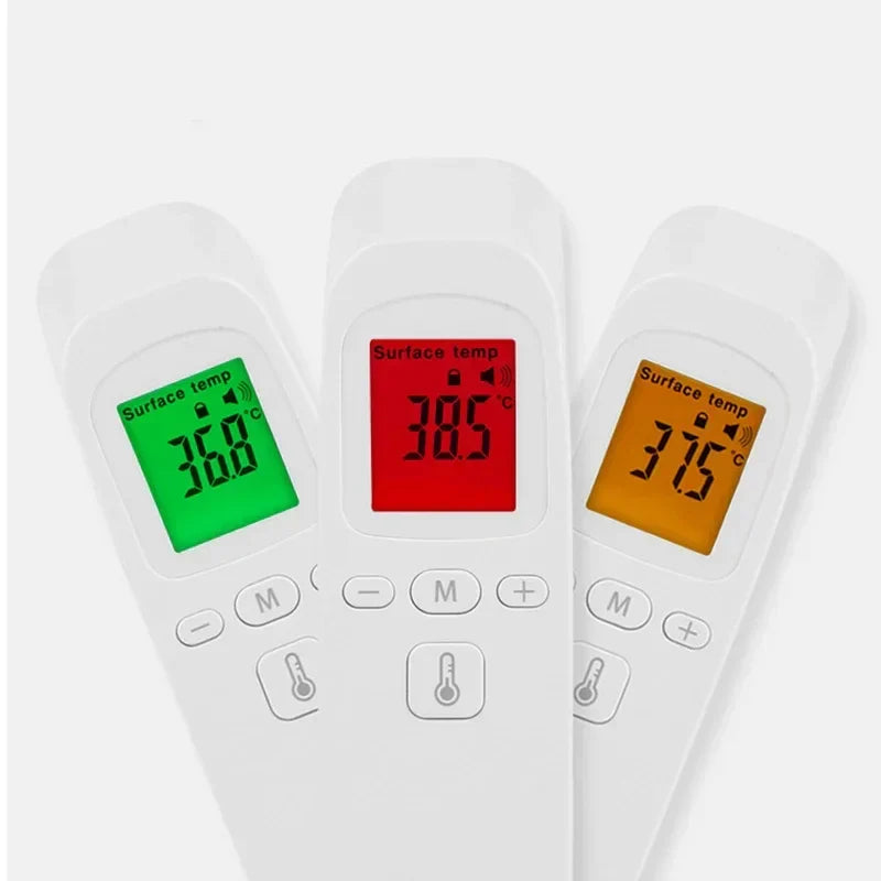 Medical Digital Infrared Thermometer – Quick Temperature Measurement, Handheld Non-Contact Body and Forehead Thermometer