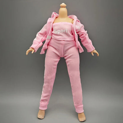 Handmade Doll Dresses & Shoes – Outfit for 28cm High School Dolls with Big Eyes & Long Eyelashes, Perfect Birthday Gift