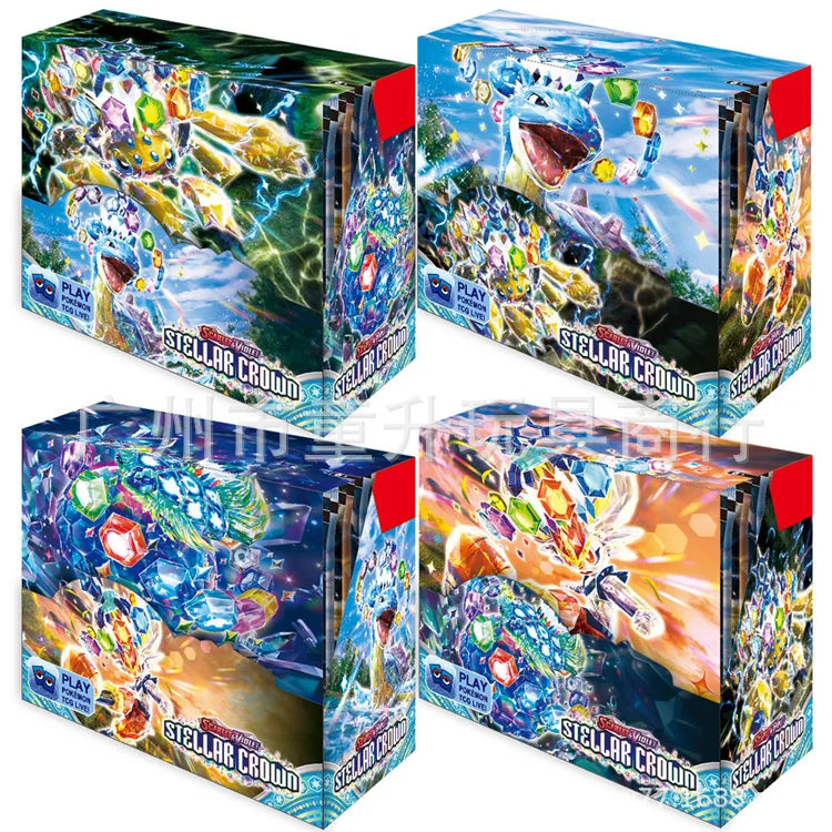 360-Piece Pokémon Card Set – Prismatic Evolutions Scarlet & Violet, 151 Surging Sparks Paldean Fates English Booster Battle Cards