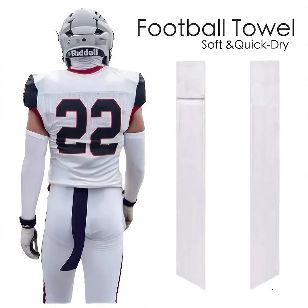 Streamer Football Towel - Lightweight Hand Drying Sports Towel for Football Accessories