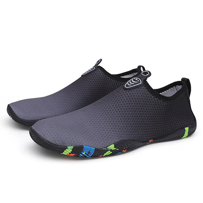 Unisex Quick-Dry Aqua Shoes – Breathable Water Sneakers for Swimming, Beach, and Outdoor Upstream Activities (Sizes 35-45)