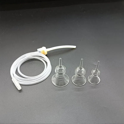E-Cup Vacuum Suction Breast Enlargement & Body Massage Device, Multi-Function Cupping System for Neck, Back, Butt Lift & Nipple Care