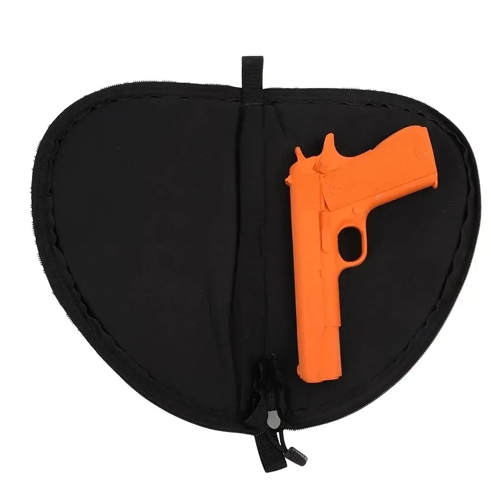 Tactical Gun Bag - Concealed Carry Airsoft Pistol Pouch, Outdoor Sport Hunting, Portable Handgun Protection Case