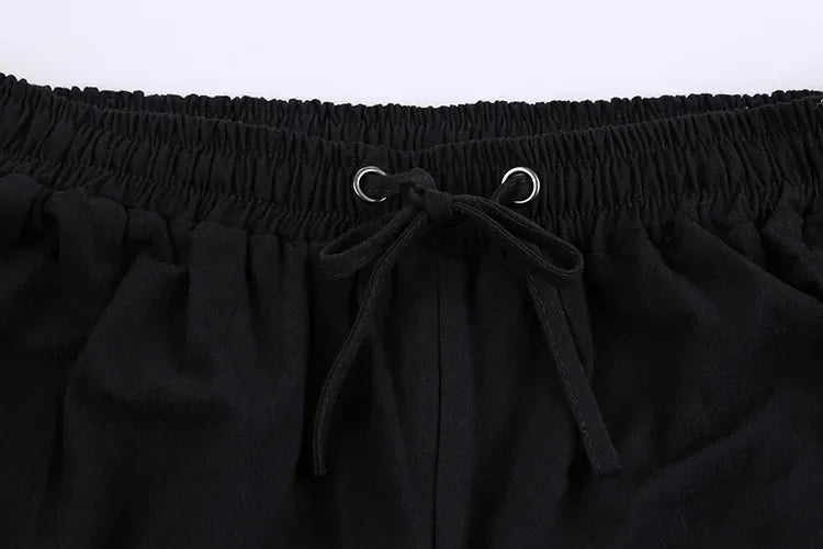 Pirate Cosplay Pants for Men — Renaissance Medieval Gothic Costume Trousers, Plus Size 3XL