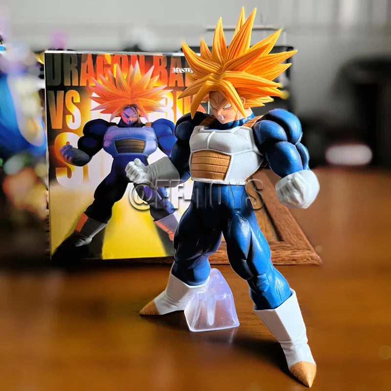 25cm Dragon Ball Z Super Trunks Action Figure — Super Saiyan PVC Collectible Toy for Kids & Fans
