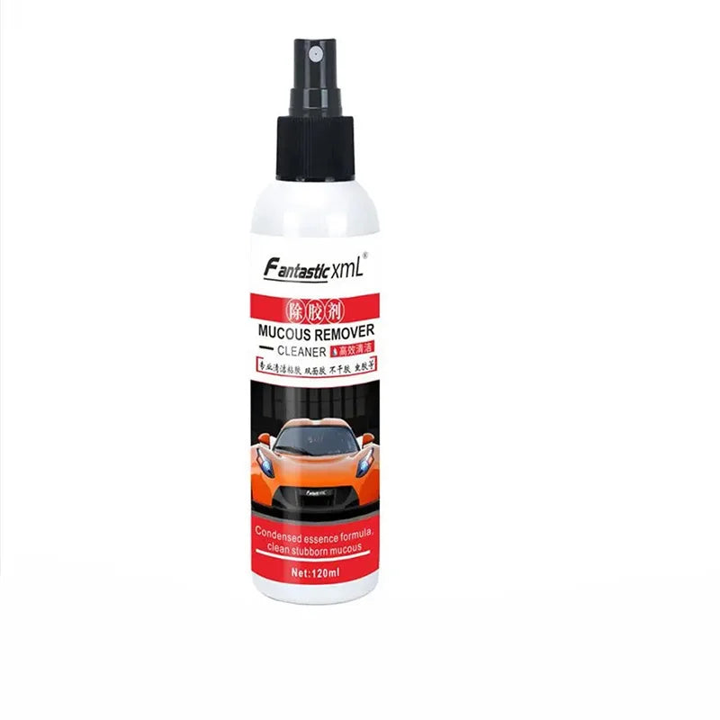 Sticky Residue Remover Spray — Car Window Film Adhesive & Sticker Glue Cleaner