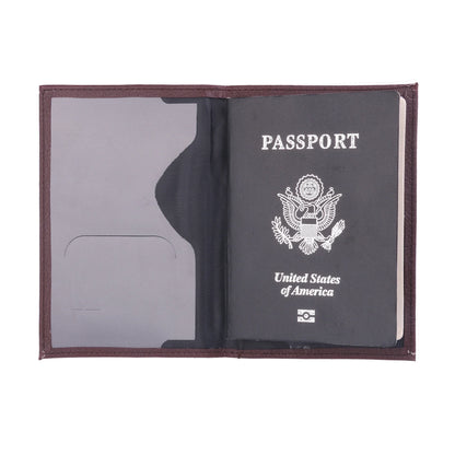 France Travel Passport Holder Case: Leather Fashion French Passport Cover Wallet for Men and Women