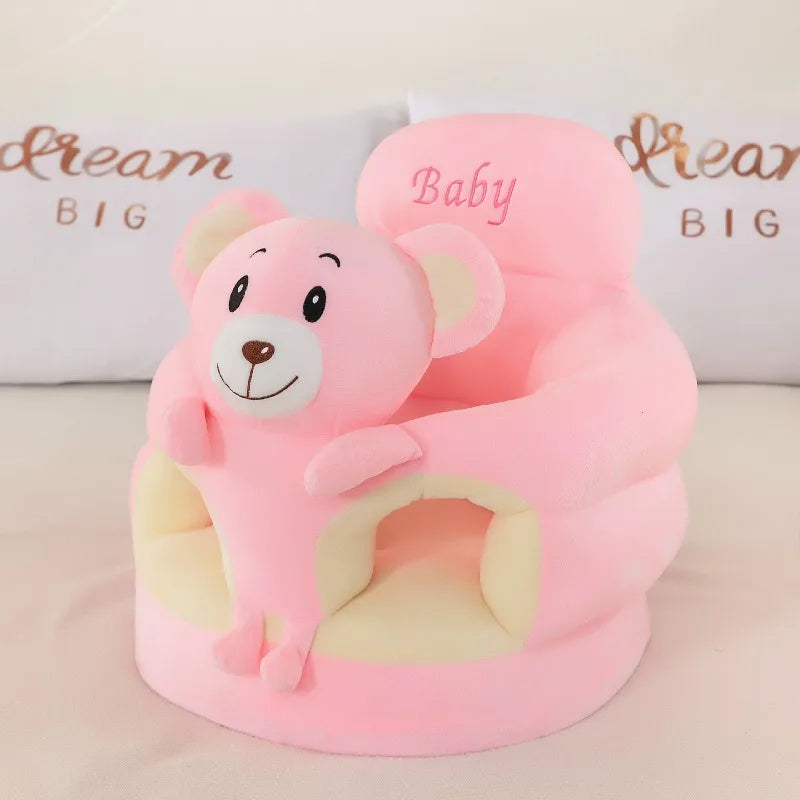 Baby Learning Sit Sofa Chair - Safe Backrest Support Seat for Infants, Anti-Fall Toddler Practice Sitting Stool