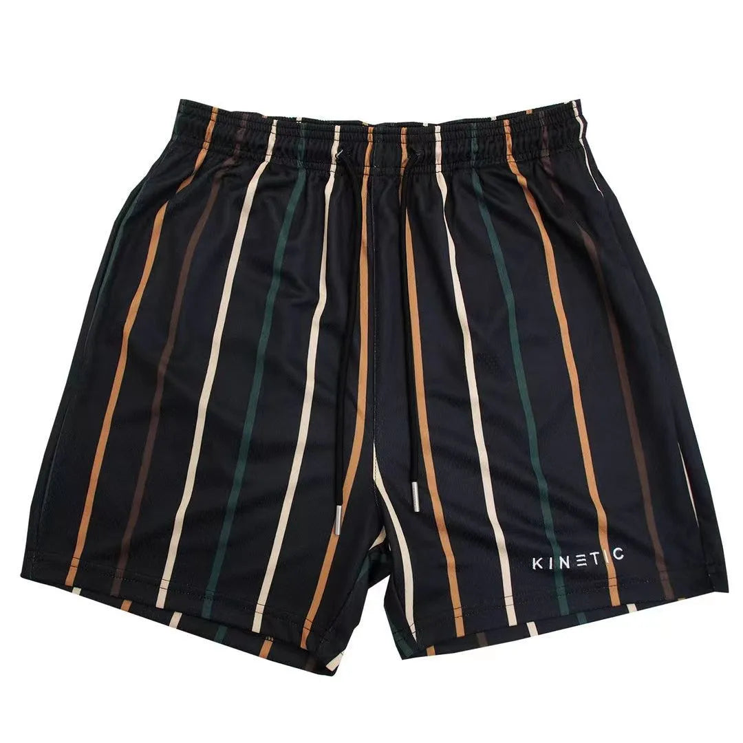 Kinetic Mesh Gym Shorts - Unisex Casual Fitness & Workout Shorts for Summer Sports
