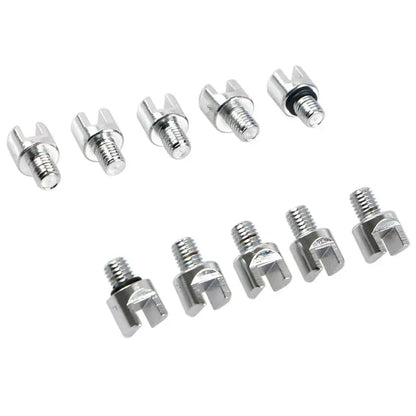 CNC Motorcycle Spoke Wrench Tool - High Performance Dirt Bike ATV Scooter Wheel Repair Kit with 10 Interchangeable Tips
