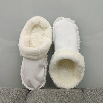Hole Shoes Velvet Liner – Thickened Winter Warm Detachable Cotton Sleeve & Plush Inner Liner for Soft Shoe Covers
