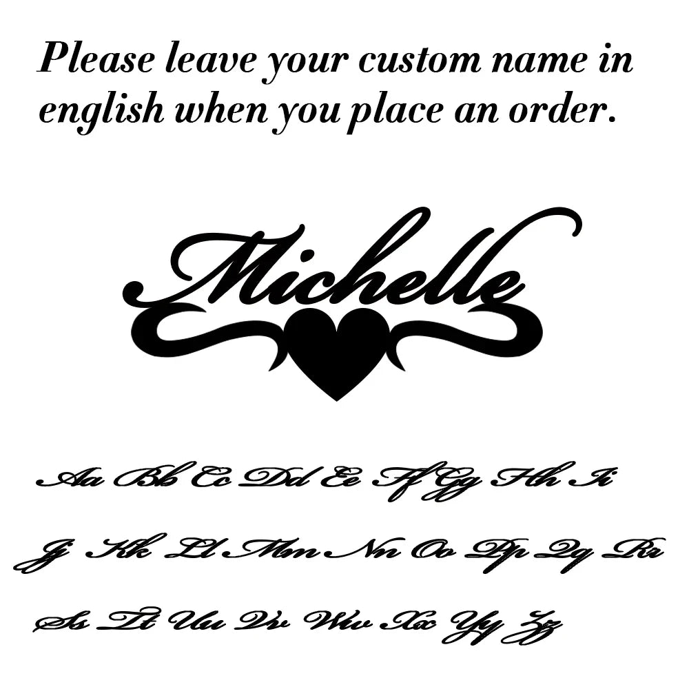 Sipuris Custom Name Brooch - Stainless Steel Trendy Pins for Women & Men, Nameplate Jewelry, Valentine's Day Gift