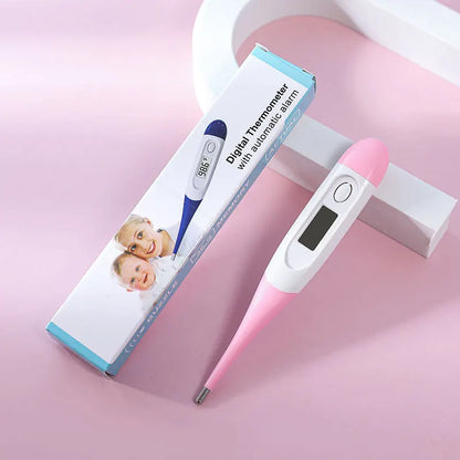 Digital Soft Tip Thermometer for Babies & Adults – Fast Electronic Temperature Monitor for Mouth, Armpit & Home Use