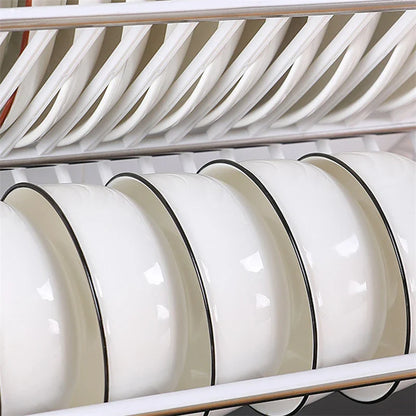Kitchen Sink Organizer Rack — Adjustable Dish Drying Shelf for Bowls, Plates & Storage, Desktop Holder Accessories