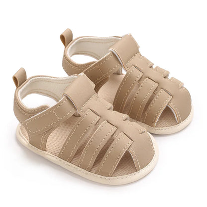 Infant Boy Pre-Walker Sandals - Breathable Soft Sole Casual Walking Shoes for 0–1 Year