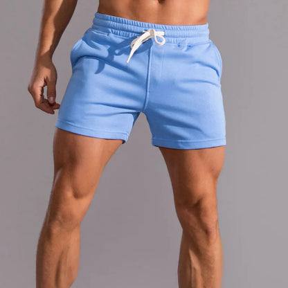 Men's Summer Cotton Shorts – Breathable Casual Beach & Sports Fitness Bermudas