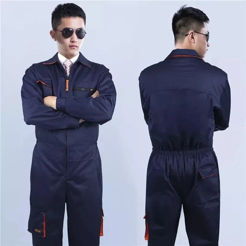 2023 Work Overall Uniform — Men & Women Coveralls for Welding, Car Repair & Workshop