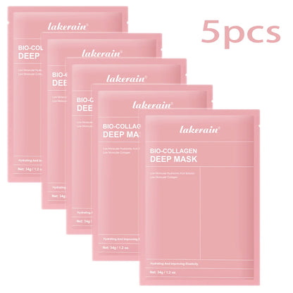 Bio-Collagen Deep Hydrating Hydrogel Mask – Overnight Collagen Mask for Firming & Pore Minimizing