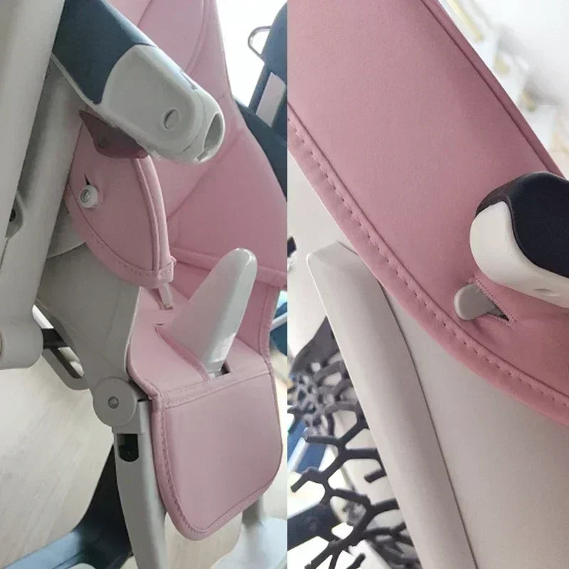 Baby Stroller & Dining Chair Leather Cushion – PU Sponge Seat Cover Accessory for Baby Chairs