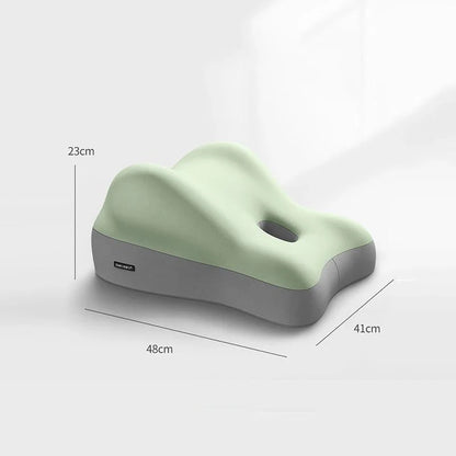 Multi-Functional Ergonomic Bed Pillow - Memory Foam Waist, Tummy & Wedge Support Cushion