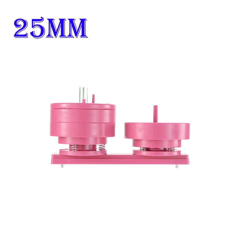 25/32/37/44/58/75mm Badge Maker Molds - DIY Button Press Machine, Interchangeable Die Mould for Round Badge Punching
