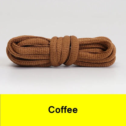Oval & Semicircle Sneakers Shoe Laces – Classic Woven Round Shoelaces for Adult Unisex Casual & Sports Shoes