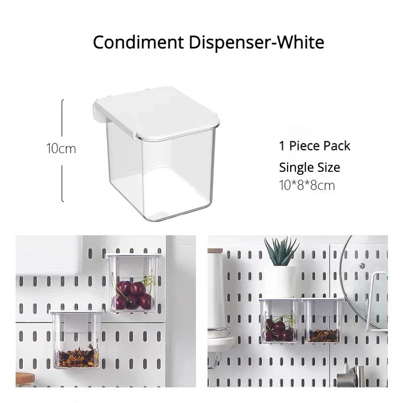 DIY Pegboard Hanging Shelf & Hooks – Wall Organizer for Garage, Kitchen & Room, No-Drill Storage Solution