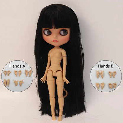 ICY DBS Blythe 1/6 BJD Doll - 30cm Jointed Body Tan Skin Anime Girl Toy