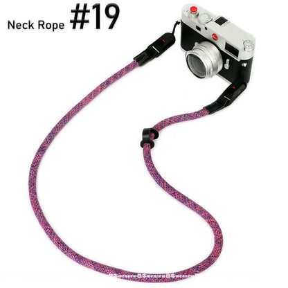 Nylon Rope Sling Quick Release Camera Strap – Wrist & Neck Shoulder Strap for Fujifilm, Sony, Nikon, Canon & Leica Mirrorless Cameras