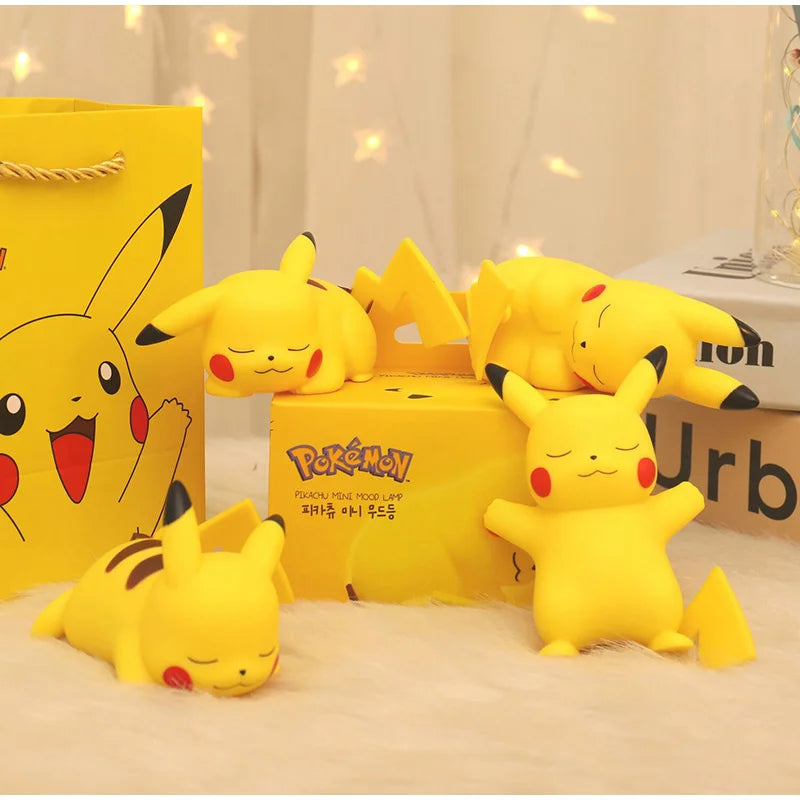 Pokemon Pikachu Night Light – Glowing Bedside Lamp & Cute Toy for Kids’ Birthday or Christmas Gift