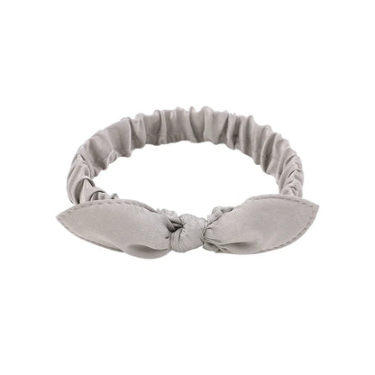 Vintage Boho Suede Headbands for Women – Soft Solid Print Cross Knot Elastic Hairbands & Bandanas for Girls