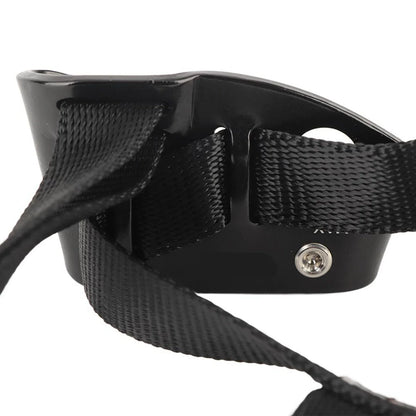 Right/Left Foot Climbing Ascender – Aluminium Alloy Labor-Saving Descender for Rope Climbing & Mountaineering