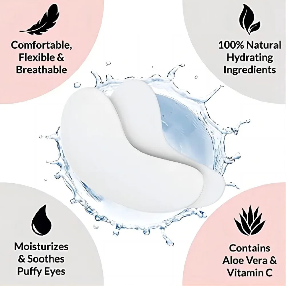 50/200/500 Eyelash Extension Patches — Style Under Eye Pads & Stickers for Grafted Lashes