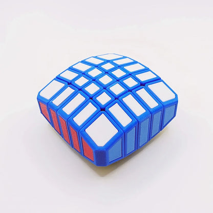 Zcube Zepuzzles 1×4×4 Floppy Cube Puzzle - 3D Printed Irregular Twisty Brain Teaser