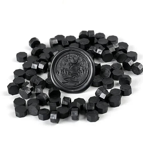 100Pc Retro Sealing Wax Beads – Seal Stamp for Wedding & Birthday Invitations, DIY Scrapbook Decoration & Crafting