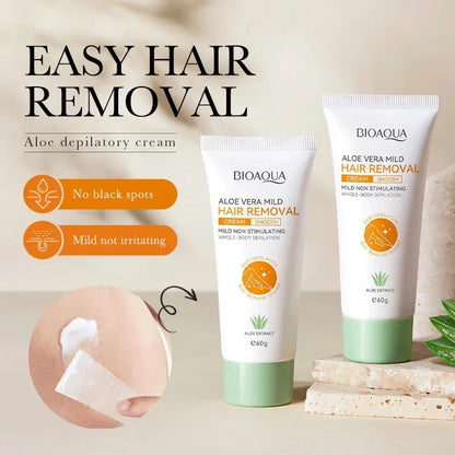 Permanent Hair Removal Cream – Painless Epilator & Growth Inhibitor for Intimate Areas, Body Care for Men & Women Hair Remover