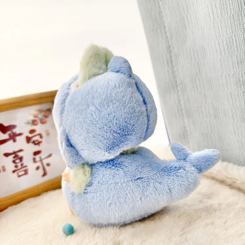 Cute Cartoon Green Dinosaur Outfit for Labubu Plush – Style Shark Macaron Clothes & Accessories