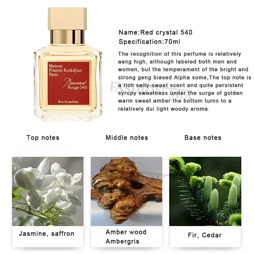 70ml Original Brand Perfume – Long-Lasting Women's Fragrance, Sexy Lady Parfum & Antiperspirant Scent for Men and Women