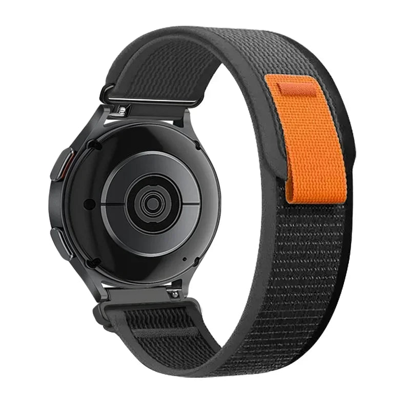 22mm Sport Nylon Watch Band for NORTH EDGE APACHE-46 – Trail Loop Replacement Strap Bracelet Correa Durable Adjustable Wristband
