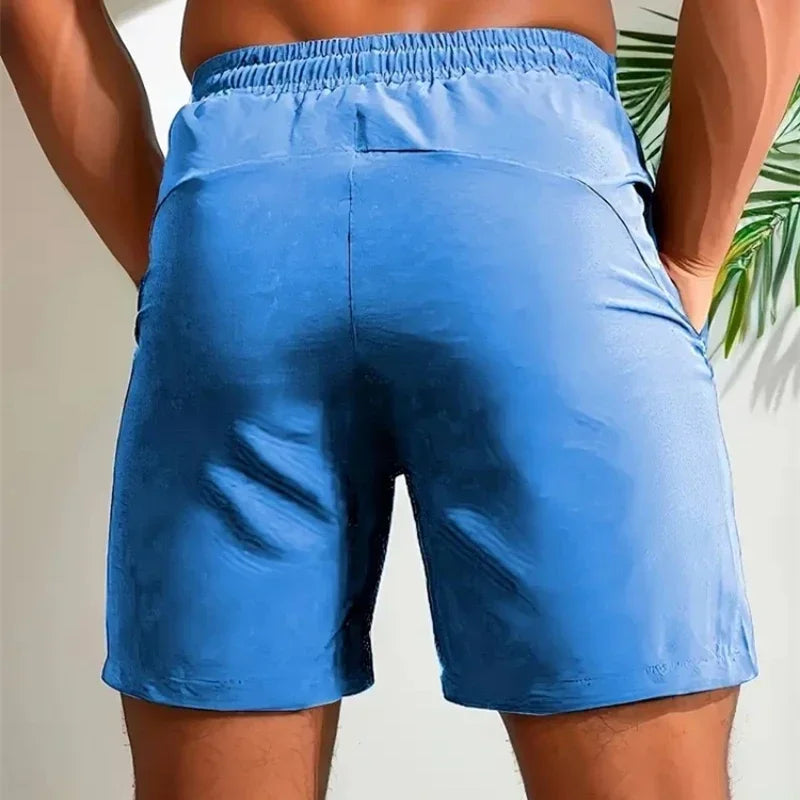 UETEEY Men’s Summer Shorts — Gym, Running & Fitness Quick-Dry Workout Pants