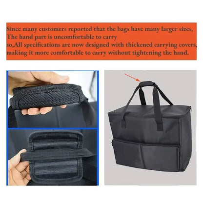 Desktop Computer Protective Bag – Thickened Waterproof Case for Monitor, Keyboard & Micro PC Storage