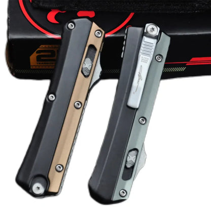 GK Series Mini Micro Tactical Pocket Knife – M390 Steel Zinc Alloy Handle EDC Outdoor Camping & Self-Defense Tool
